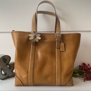 Coach Leather Tote